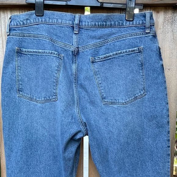 OLD NAVY Jeans High Rise Button-Fly Slouchy Straight Denim - Picture 10 of 10